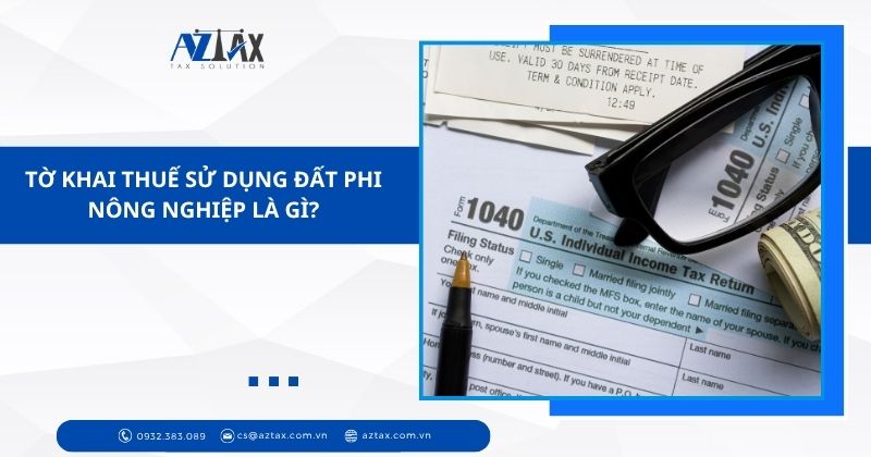 Tờ khai thuế sử dụng đất phi nông nghiệp là gì?