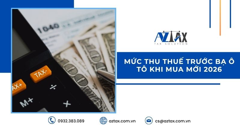 Hướng dẫn thủ tục nộp thuế trước bạ ô tô online mới nhất 2026