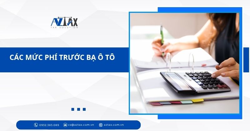 Các mức phí trước bạ ô tô