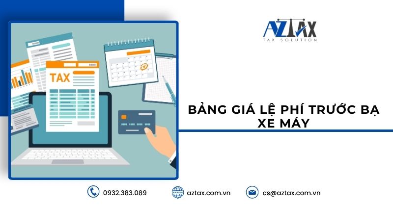 Bảng giá lệ phí trước bạ xe máy