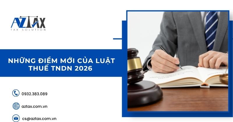 Những điểm mới của Luật Thuế TNDN 2026