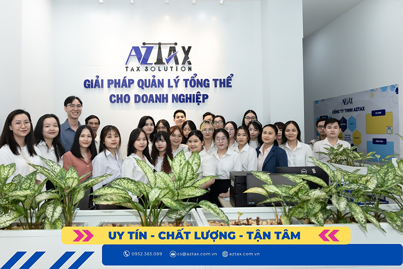 AZTAX đơn vị cung cấp dịch vụ thành lập công ty uy tín