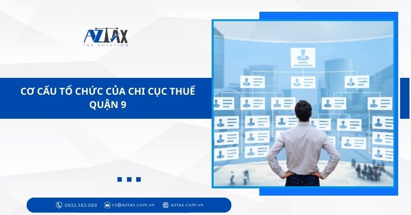 Cơ cấu tổ chức của Chi cục Thuế quận 9