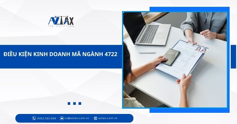 Điều kiện kinh doanh mã ngành 4722