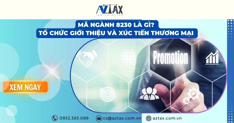 Mã ngành 8230 là gì? Những điều cần biết về tổ chức giới thiệu và xúc tiến thương mại