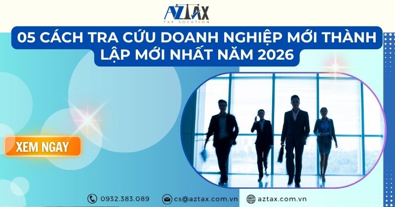 05 Cách tra cứu doanh nghiệp mới thành lập
