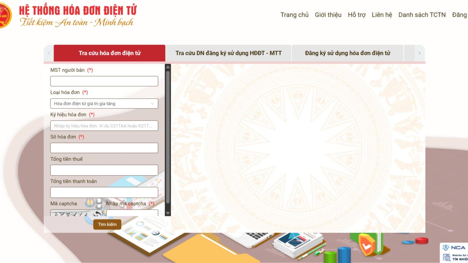 Tra cứu trên Cổng thông tin Tổng cục Thuế