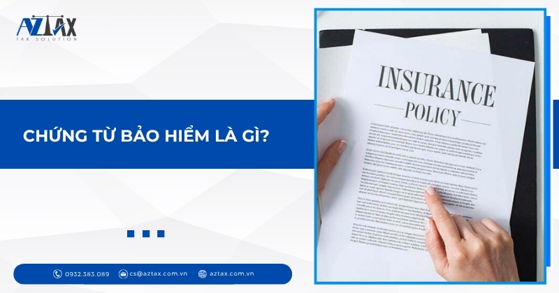 Chứng từ bảo hiểm là gì?