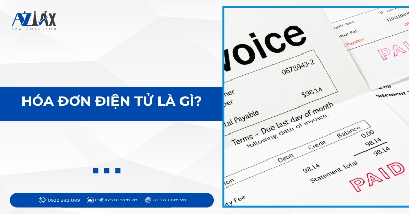 Hóa đơn điện tử là gì?