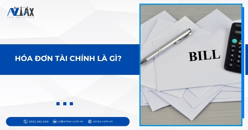 Hóa đơn tài chính là gì?
