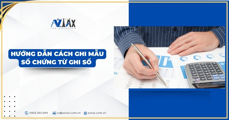 Hướng dẫn cách ghi mẫu sổ chứng từ ghi sổ