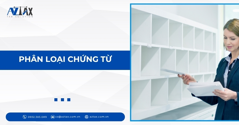 Phân loại chứng từ