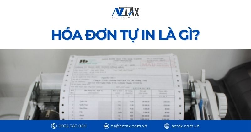 Hóa đơn tự in là gì