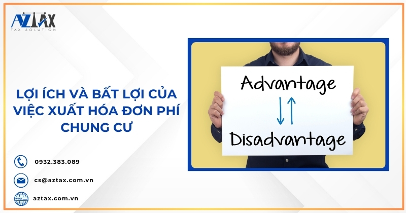 Lợi ích và bất lợi của việc xuất hóa đơn phí chung cư