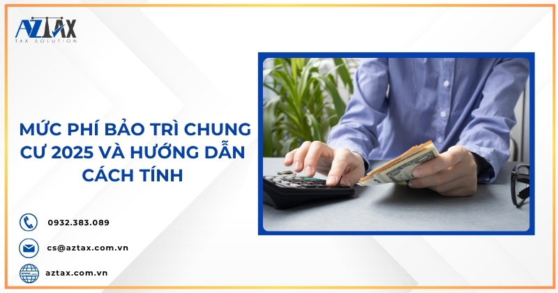 Mức phí bảo trì chung cư 2025 và hướng dẫn cách tính