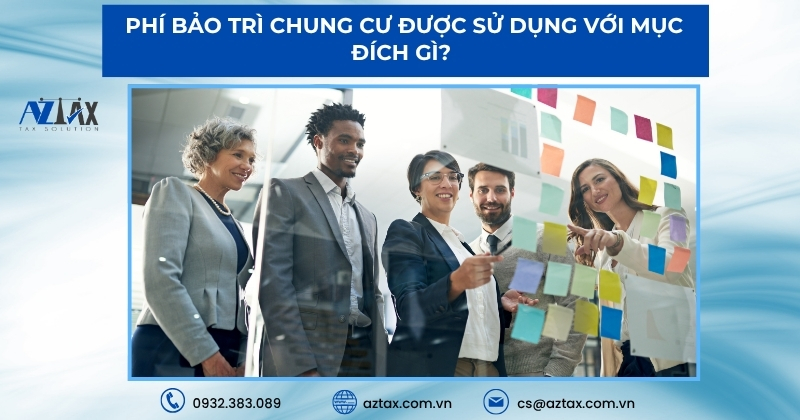 Phí bảo trì chung cư được sử dụng với mục đích gì?