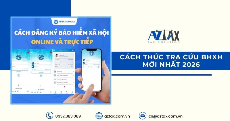 Cách thức cứu BHXH mới nhất 2026