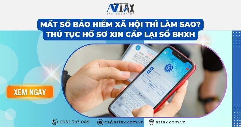 Mất sổ bảo hiểm xã hội thì làm sao? Thủ tục hồ sơ xin cấp lại sổ BHXH