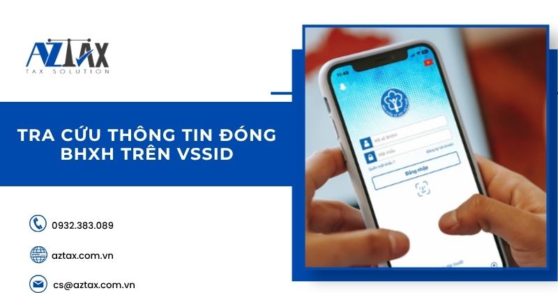 Tra cứu thông tin đóng BHXH trên VssID