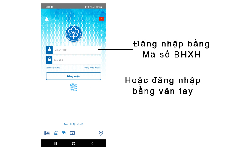 Tính BHXH 1 lần trên vissid