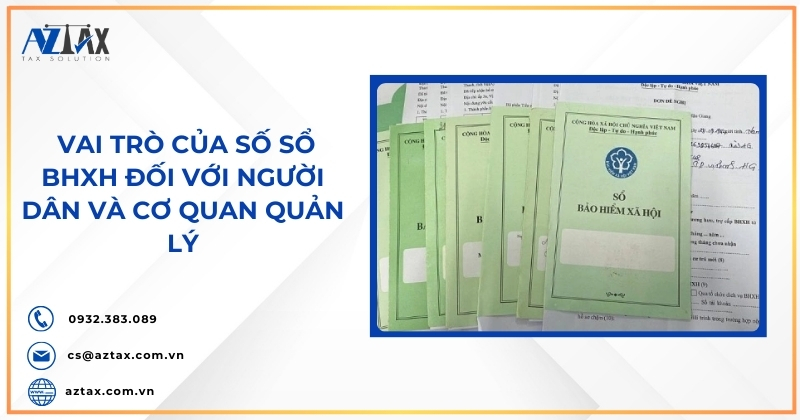 Vai trò của số sổ BHXH đối với người dân và cơ quan quản lý