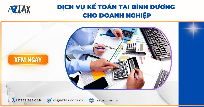 dịch vụ kế toán tại bình dương cho doanh nghiệp