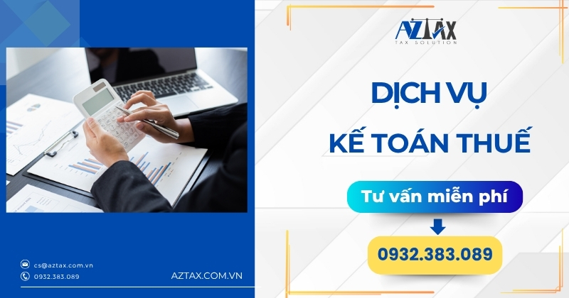Dịch vụ kế toán thuế trọn gói, uy tín