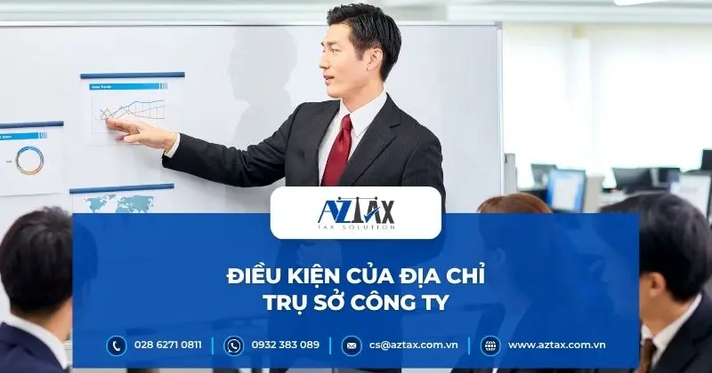 Điều kiện của địa chỉ trụ sở công ty