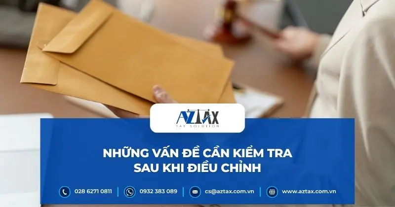 Những vấn đề cần kiểm tra sau khi điều chỉnh?