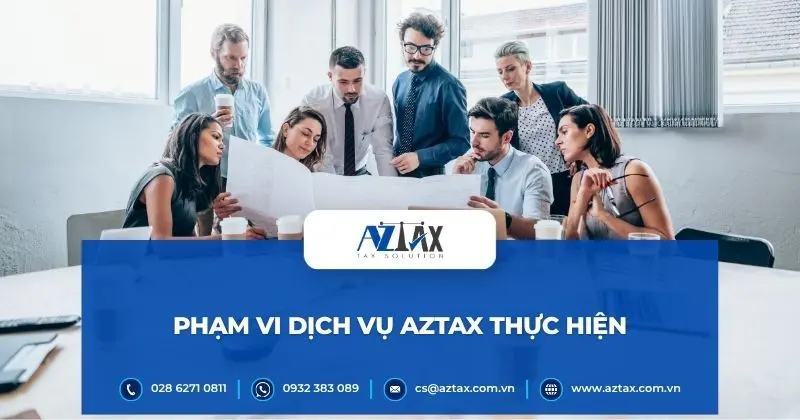 Phạm vi dịch vụ AZTAX thực hiện