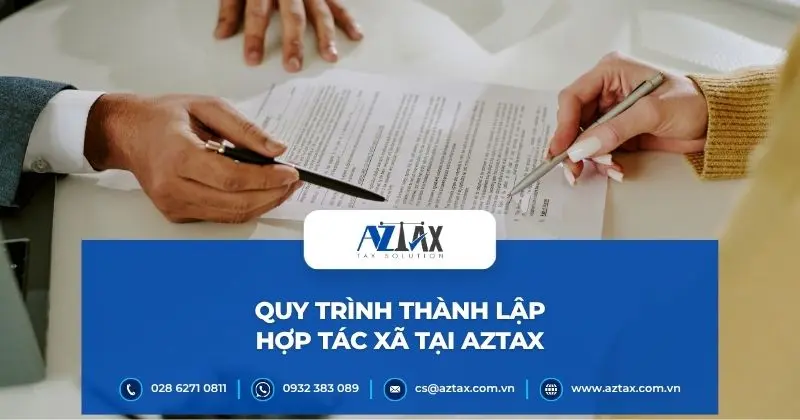 Quy trình thành lập hợp tác xã tại AZTAX