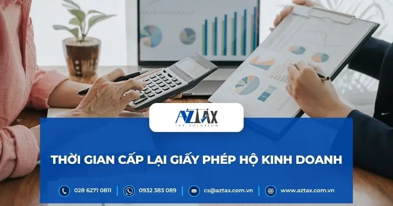 Thời gian cấp lại giấy phép hộ kinh doanh