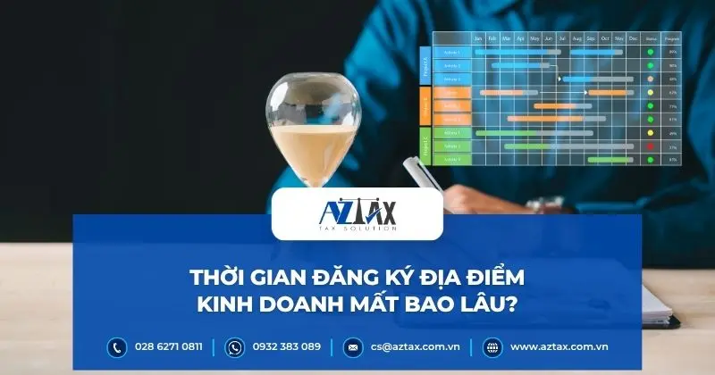 Thời gian đăng ký địa điểm kinh doanh mất bao lâu?